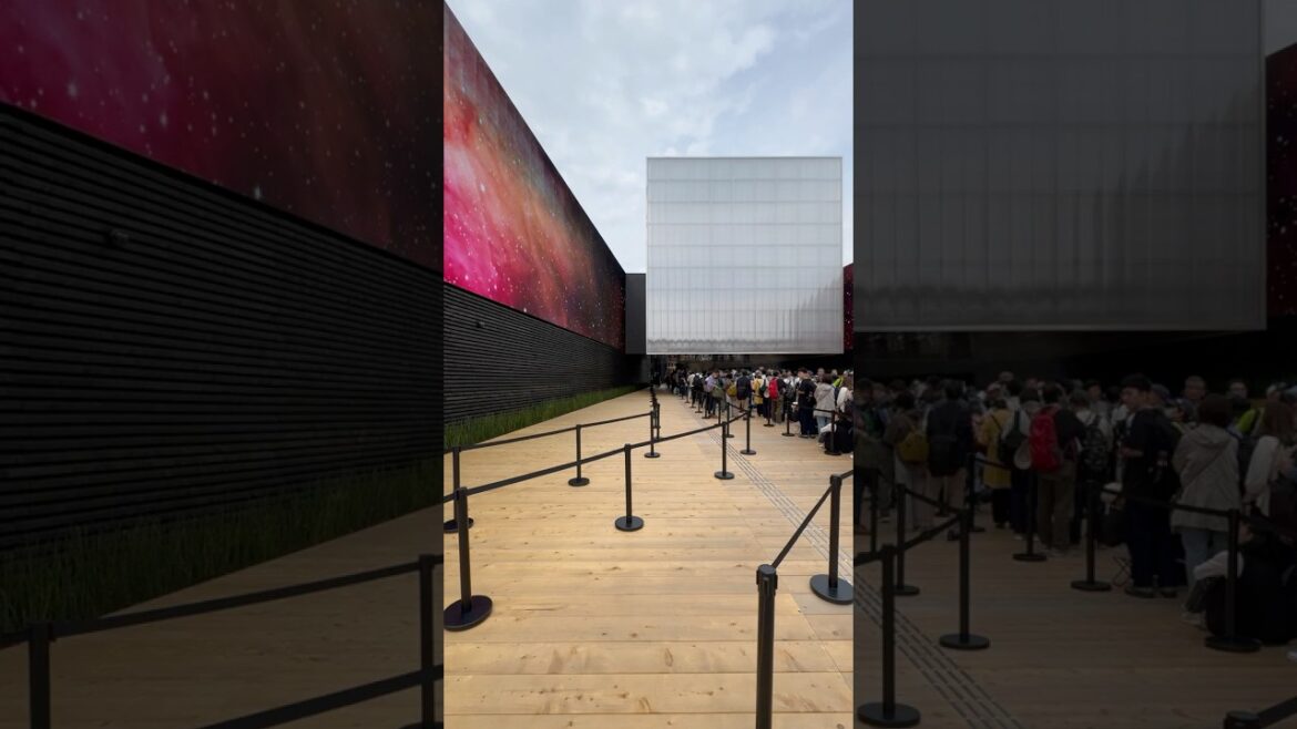 USA Pavilion , designed by Trahan Architects [ Japanese Architecture Tour Short Vlog ] building EXPO