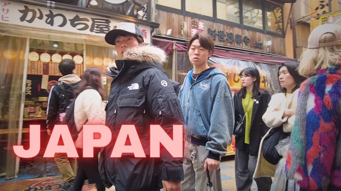 OSAKA JAPAN Walk Tour