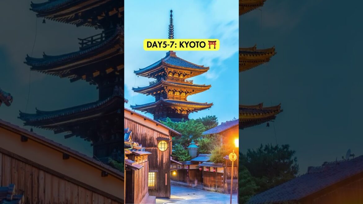 Japan itinerary🇯🇵 #japan #japanitinerary #tokyo #travel #kyoto #trending #osaka #osaka  #viral