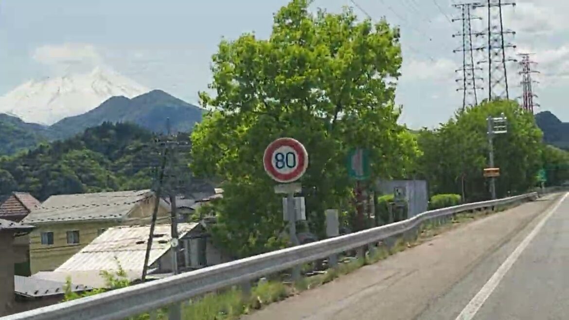 Beautiful Mt.Fuji heading to Kawaguchiko Lake