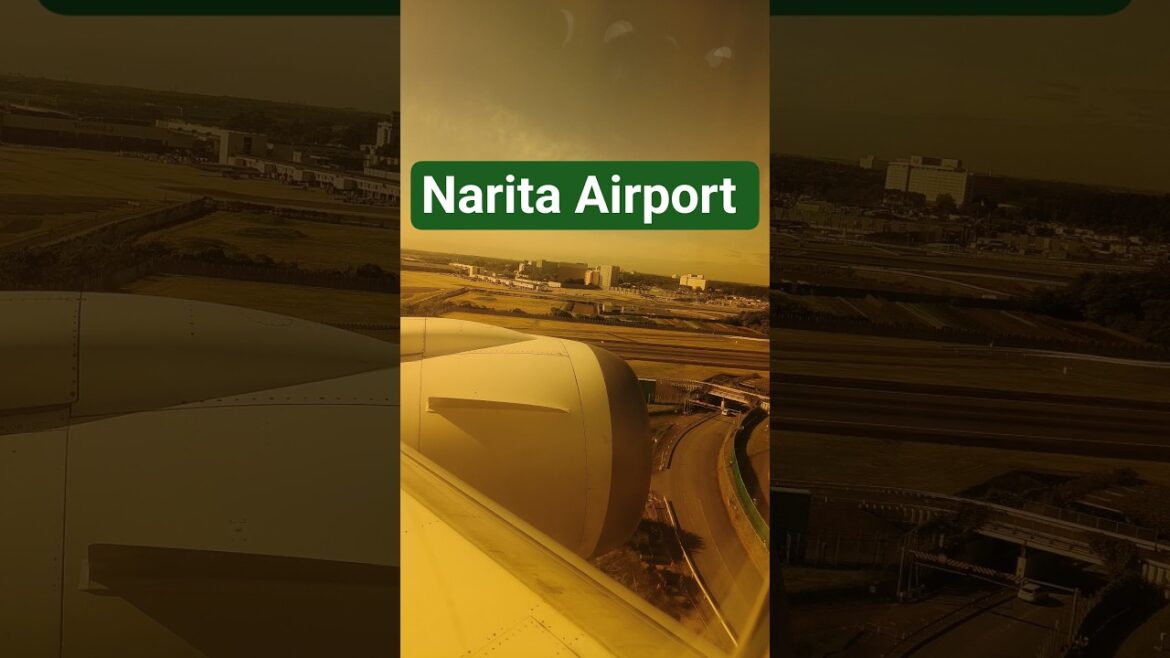 1st time landing at Narita Tokyo Airport #japan #japantravel