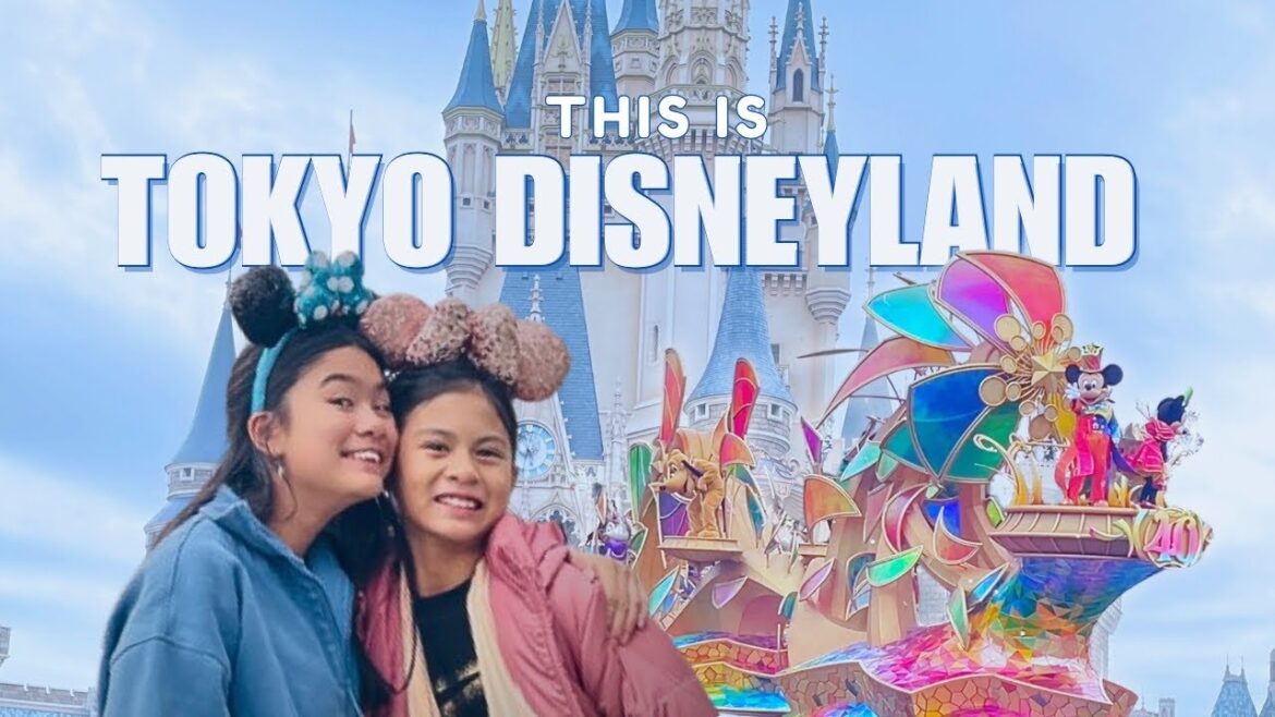 FUN TOKYO DISNEYLAND VLOG - Our Family's First Visit - Rides, Parades, Food | 4K POV