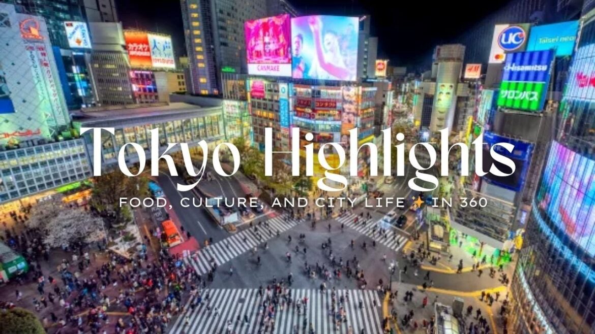 Tokyo Travel Highlights | Food, Culture, and City Life ✨ in 360 Tokyo Travel Highlights | Food, Culture, and City Life ✨ in 360