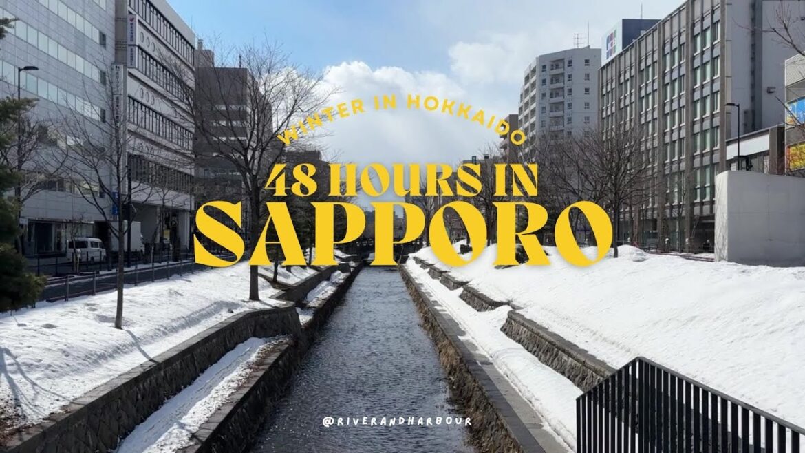 48 Hours in Sapporo: Must-Try Food, Snowy Streets & Hidden Gems in Hokkaido, Japan! ❄️
