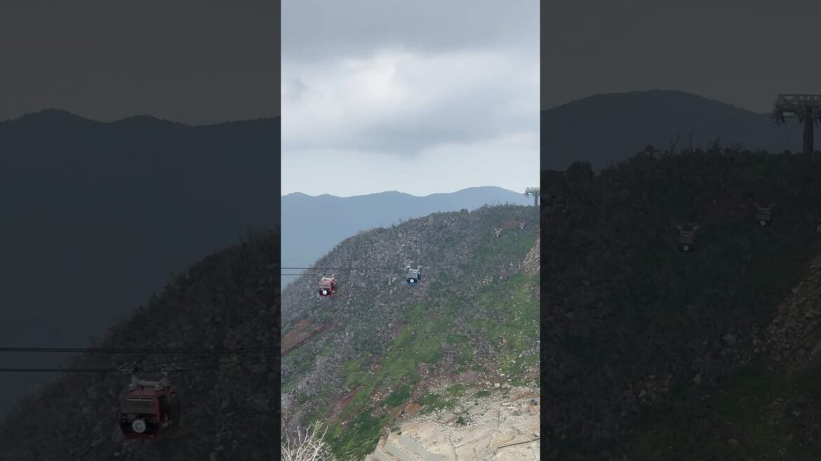 Cable car near Mt. Fuji Japan | Breathtaking Views!