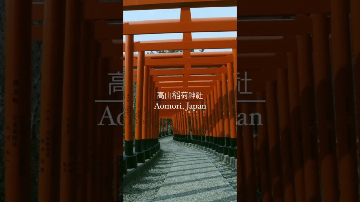 青森県にある千本稲荷を見に高山稲荷神社に行きました。I went to Takayama Inari Shrine in Aomori Prefecture to see Senbon Inari. 青森県にある千本稲荷を見に高山稲荷神社に行きました。I went to Takayama Inari Shrine in Aomori Prefecture to see Senbon Inari.