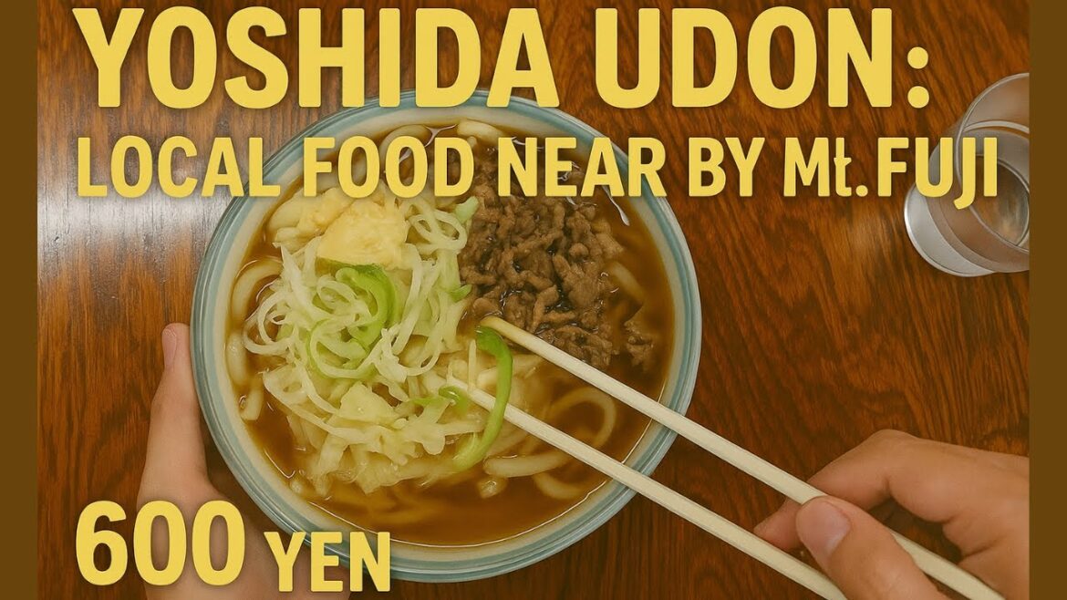 This Local Udon Is Incredibly Chewy!!! Near By Mt.Fuji | POV Japan This Local Udon Is Incredibly Chewy!!! Near By Mt.Fuji | POV Japan