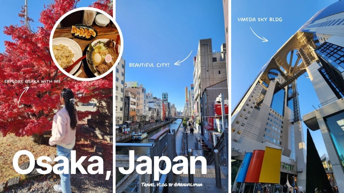 4 days in osaka, japan ε€§ιͺεΈ π―π΅| things to do on the first day! 4 days in osaka, japan ε€§ιͺεΈ π―π΅| things to do on the first day!