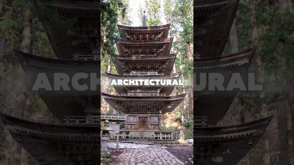 Haguro-san’s Five-Story Pogoda – A Sacred Treasure of Tohoku #pogoda #japan #travelshorts