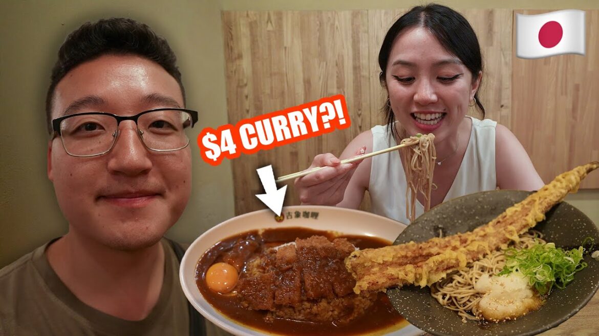 Eating Around Kyoto | 4K Japan travel food vlog