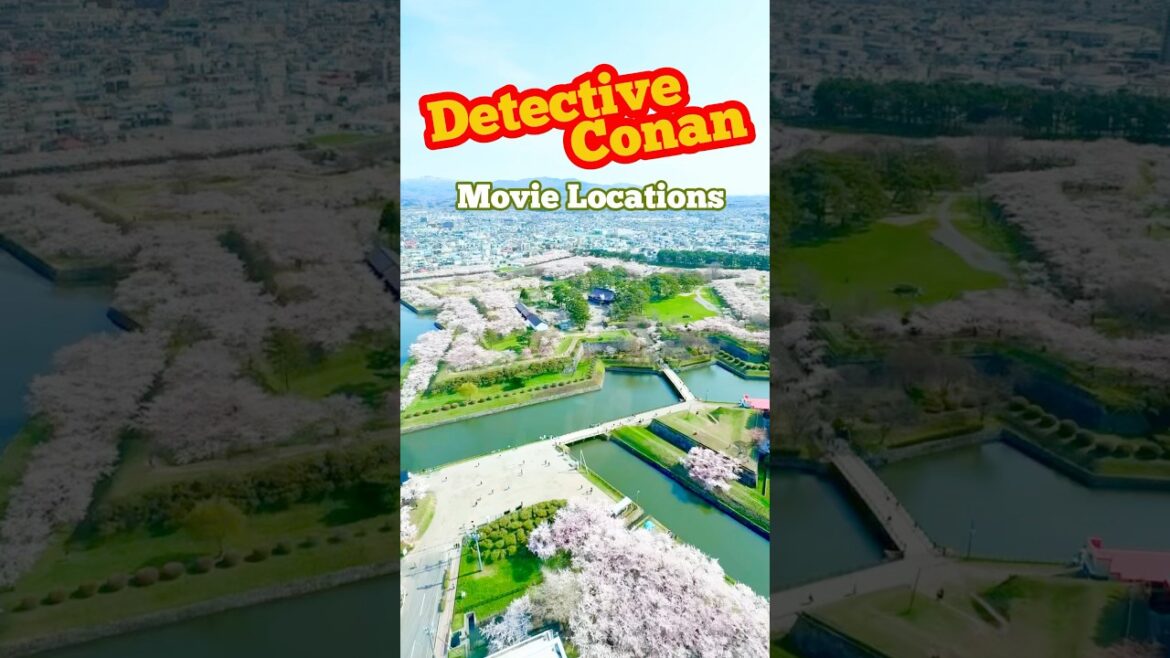 How Many Can You Recognize? Conan Movie Spots in Hakodate #detectiveconan #japananime #japantravel