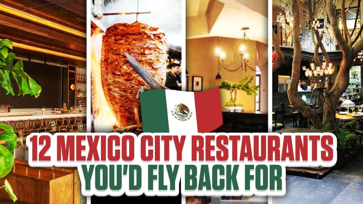 12 Best Restaurants in Mexico City for Tacos, Seafood & Vegan Food | CDMX Food Guide 2025