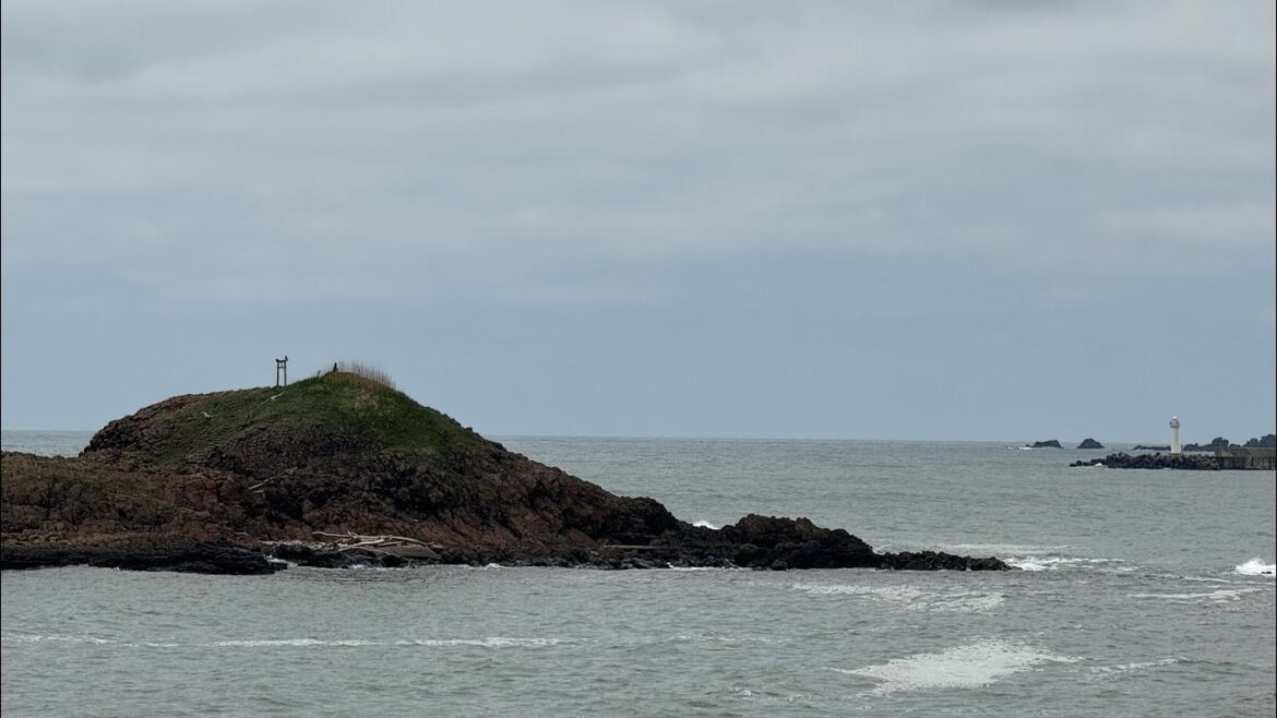 Japan Akita driving from Noshiro to Hachimori