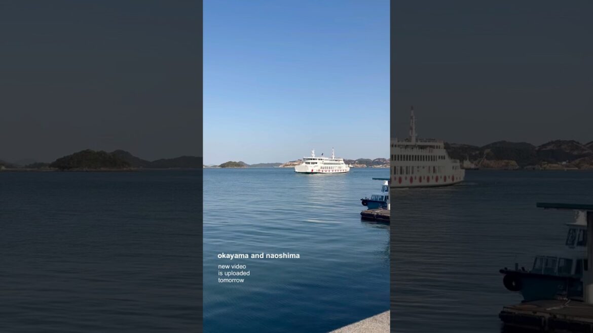 okayama and naoshima trip🛳️