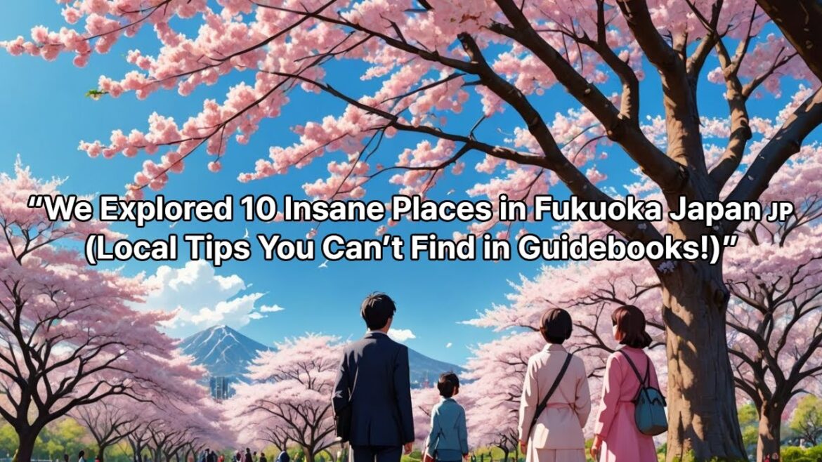 “Top 10 Places to Visit in Fukuoka 🇯🇵 (With Local Tips!)” ”#korea #travel
