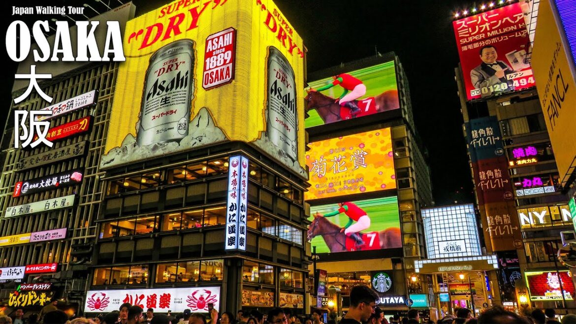 Walking Through Dotonbori π―π΅ | 4K Osaka Japan Street Tour Walking Through Dotonbori π―π΅ | 4K Osaka Japan Street Tour