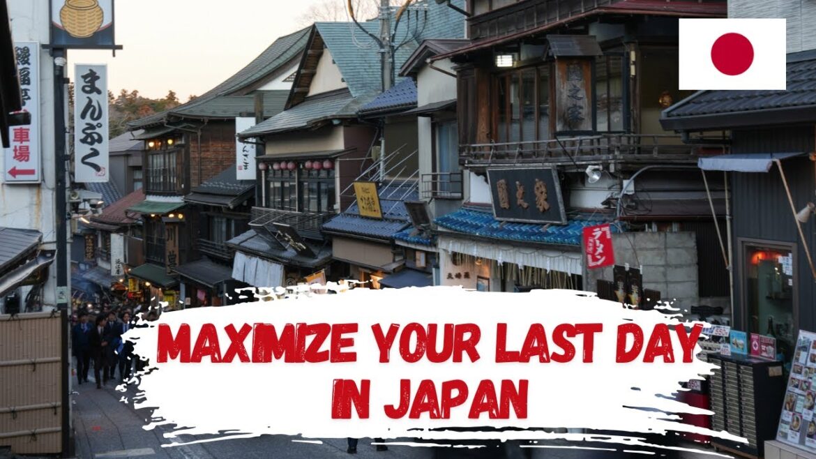 What to Do Before a Night Flight from Japan | A Perfect Last Day Itinerary!