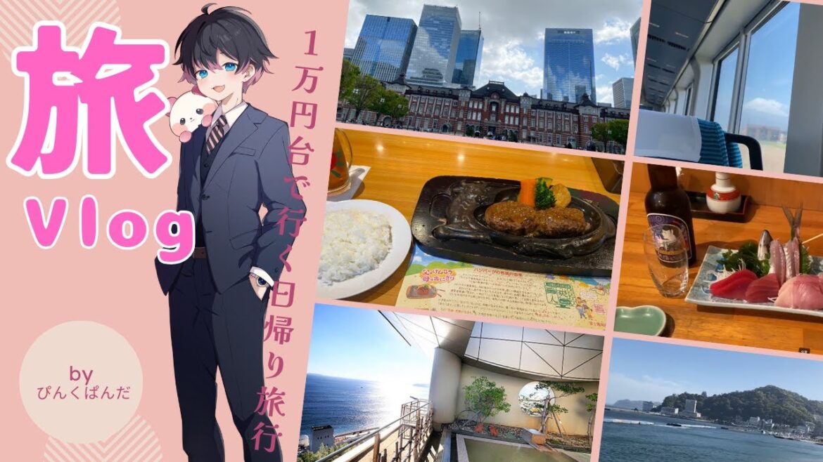 【熱海 １人旅 日帰り】１万円台で行くのんびり旅［ #旅ログ ］