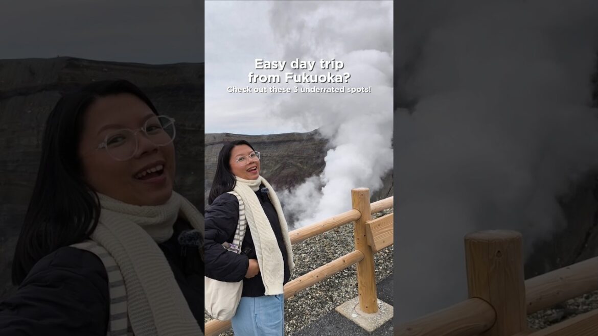 Easy day trip from Fukuoka with Mt. Aso! #japantravel #japantraveltips #japantravelguide #japatips Easy day trip from Fukuoka with Mt. Aso! #japantravel #japantraveltips #japantravelguide #japatips