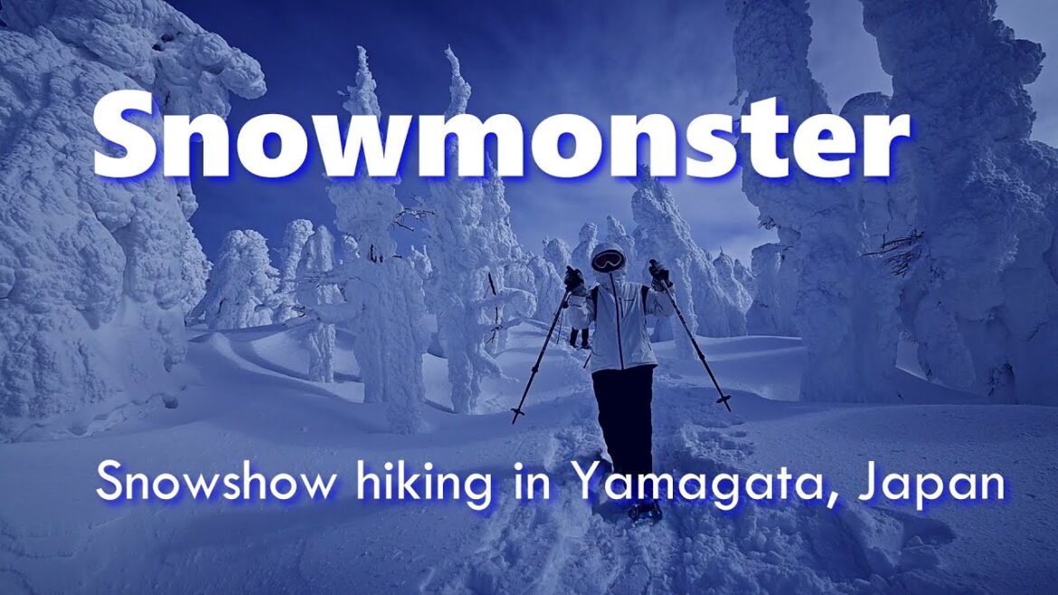 Snowmonster Hunting in Yamagata | Snowshoe hiking in Japan