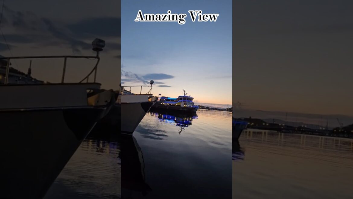 Amazing Sunset by the Bay – Hakodate’s Golden Hour Magic | 函館の夕焼け絶景