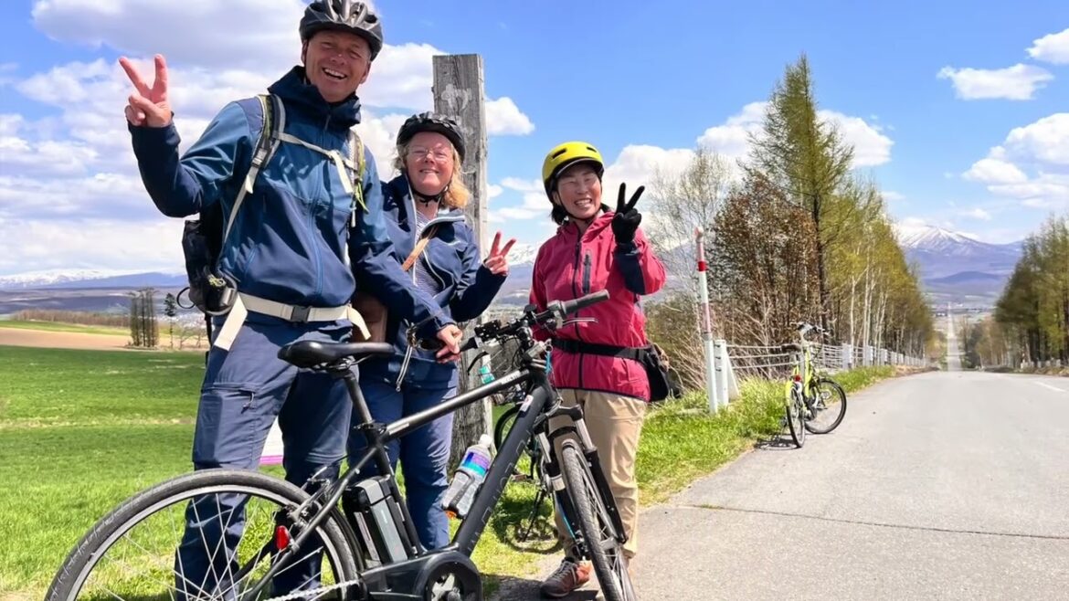 E Bike cycling guided tour | Cherry blossom season in May 6, 2025 | Furano Lavender hills area E Bike cycling guided tour | Cherry blossom season in May 6, 2025 | Furano Lavender hills area
