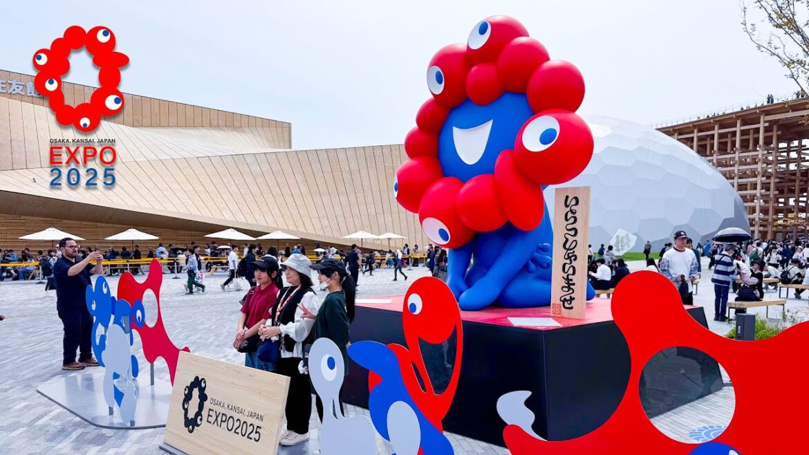 [4K] Osaka Kansai Expo 2025 Walking Tour | Thailand, Algeria, Cambodia & Commons Pavilion