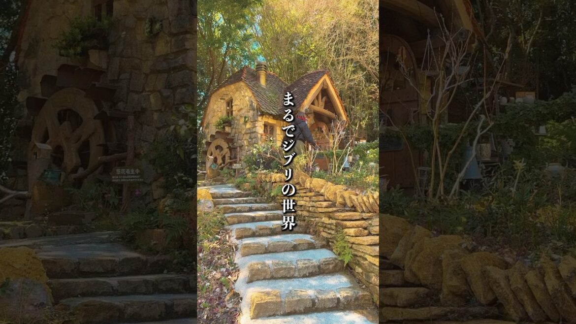 【まるでジブリ】絵本の世界に入れるスポット #shorts