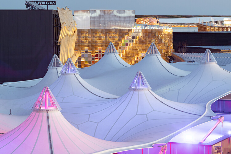 Luxembourg Pavilion Expo 2025 Osaka / STDM architectes - Exterior Photography, Lighting