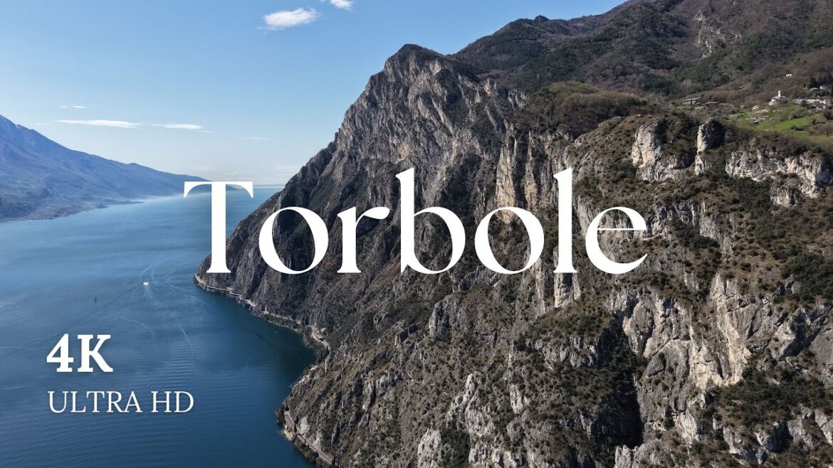 4K TORBOLE Lake Garda Italy Drone Video