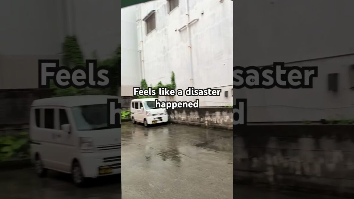 Nago, Okinawa — like a city after the storm Okinawa #Nago #JapanAfterStorm #EeriePlaces #lostcity