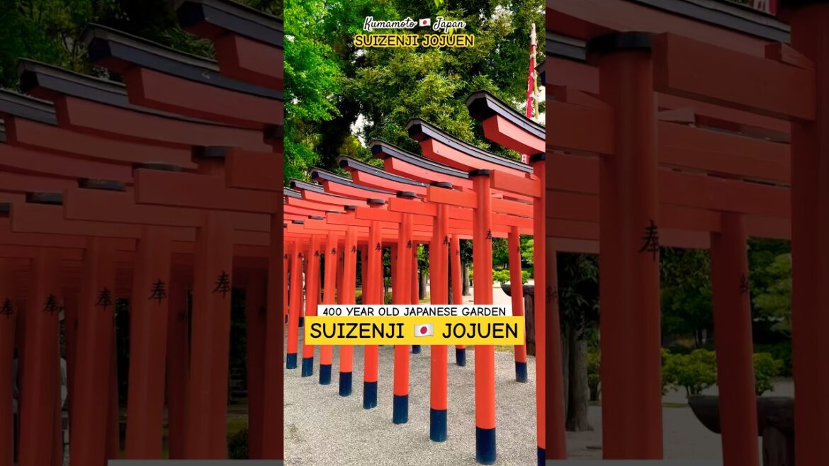 400 YEARS OLD and STILL STUNNING | SUIZENJI JOJUEN GARDEN | KUMAMOTO 🇯🇵 JAPAN