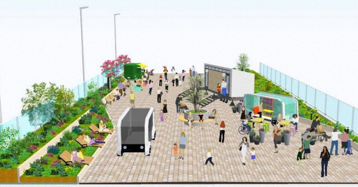 Tokyo expressway undergoes redevelopment into elevated green walkway Tokyo expressway undergoes redevelopment into elevated green walkway