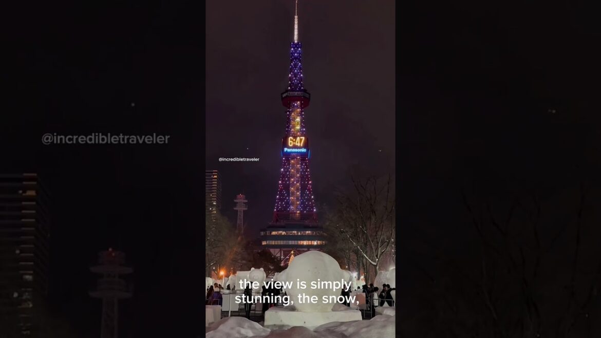 Sapporo Snow Festival: Japan’s Ultimate Winter Wonderland! #shorts #japan  #sapporosnowfestival Sapporo Snow Festival: Japan’s Ultimate Winter Wonderland! #shorts #japan  #sapporosnowfestival