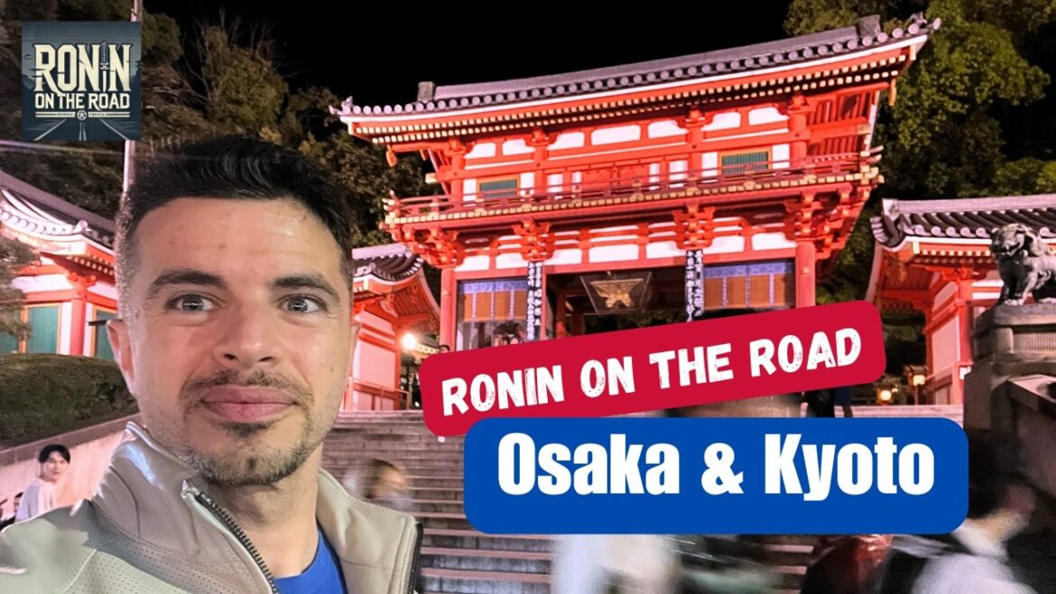 Ronin on the Road Ep.2 - Samurai in Osaka & Kyoto | Travel + Transformation