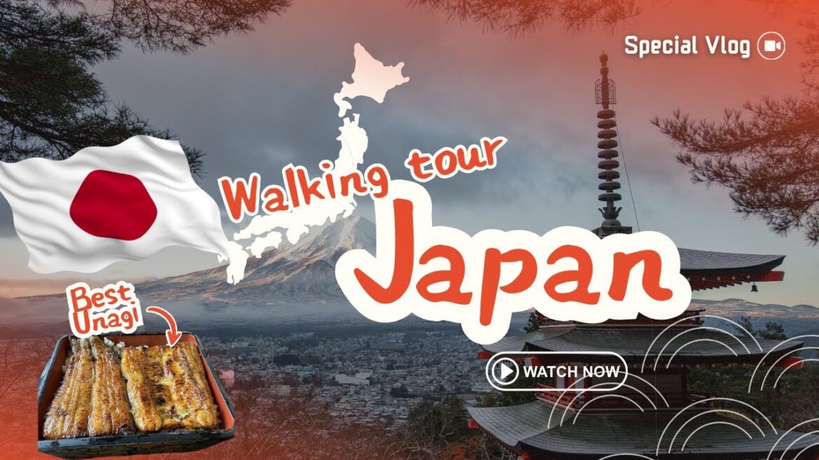 Walking tour in Narita-san Japan Walking tour in Narita-san Japan