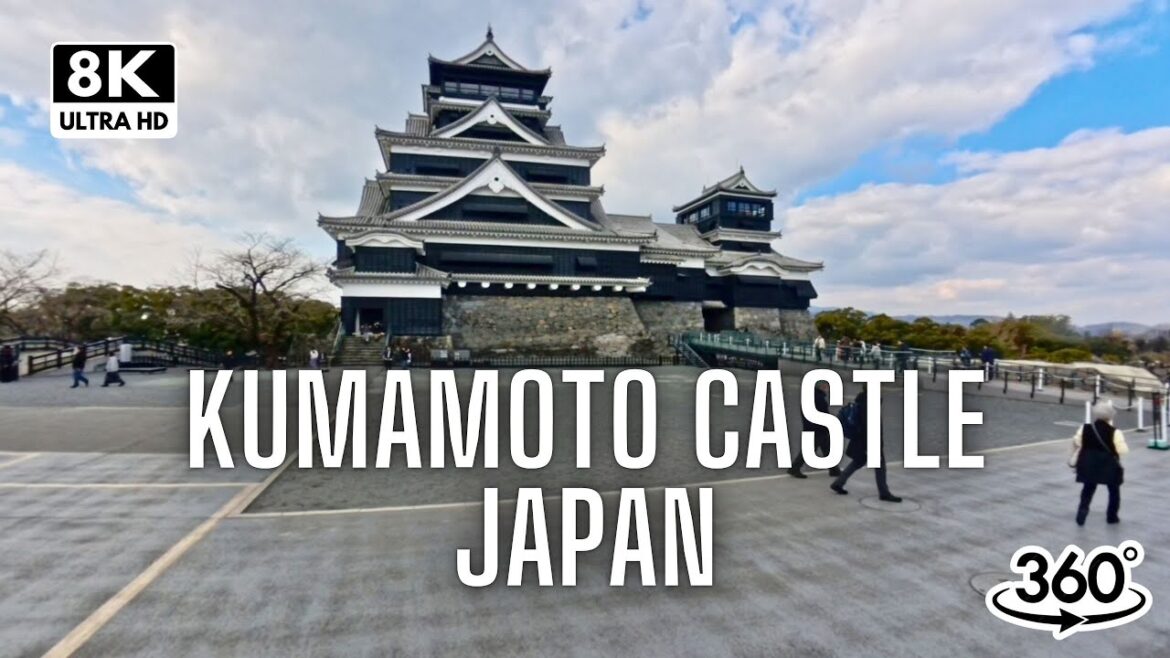 Kumamoto Castle in 8K 360°: A Fortress of Power, Artistry, and Resilience