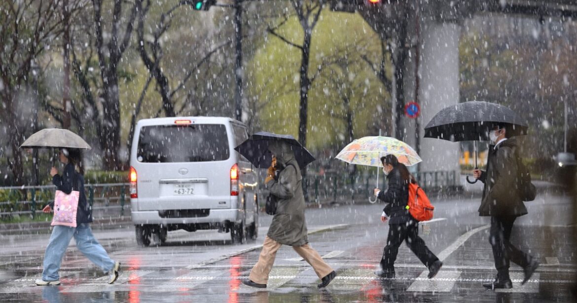 Caution urged as snow causes icy roads, traffic disruptions in greater Tokyo area Caution urged as snow causes icy roads, traffic disruptions in greater Tokyo area