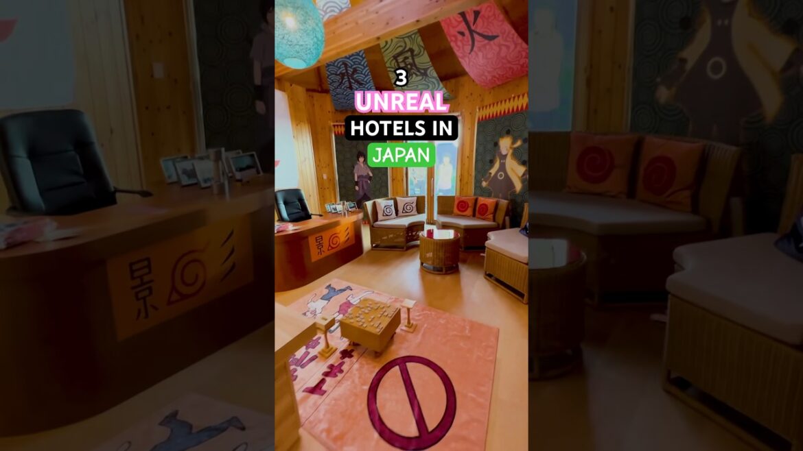 3 UNREAL Hotels In Japan!