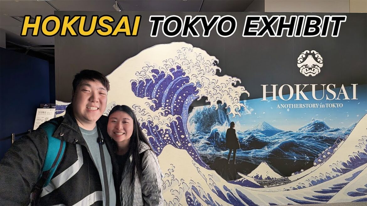 Japan's NEWEST Digital Art Museum Exhibit | The Great Wave | Hokusai: Another Story in Tokyo
