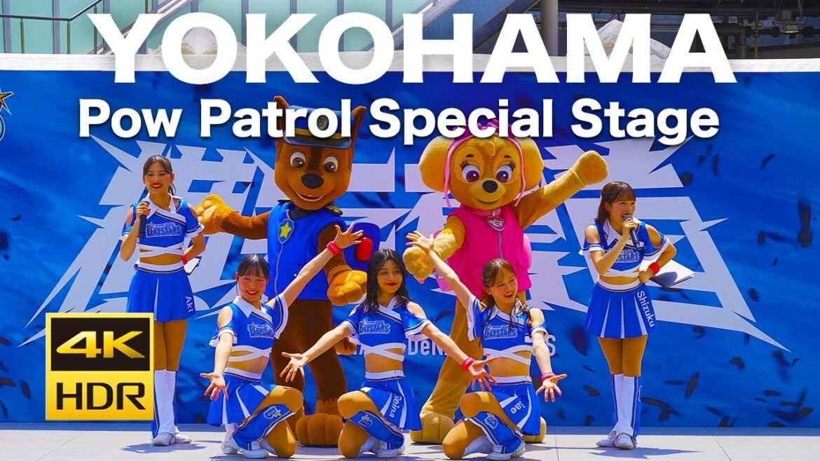 【4K HDR🇯🇵】Pow Patrol Special Stage with diana [Yokohama Park]
