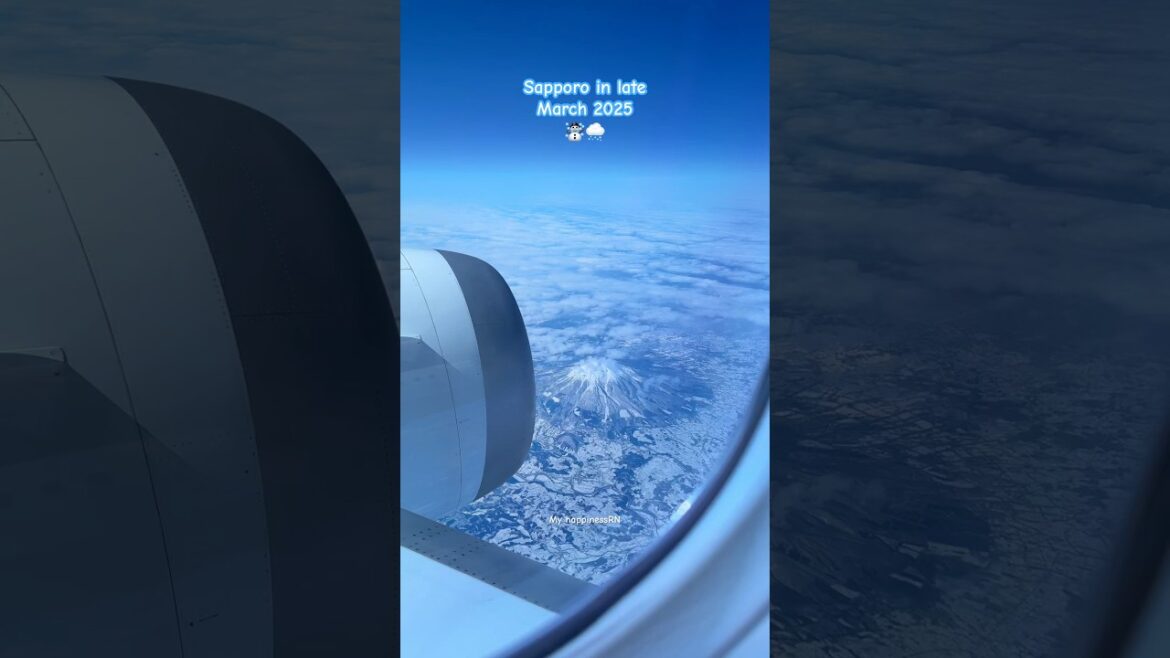 Sapporo in late March 2025 ☃️🌨️#sapporo#hakkaido #japantrip #hokkaidotravel #japan#japantrip