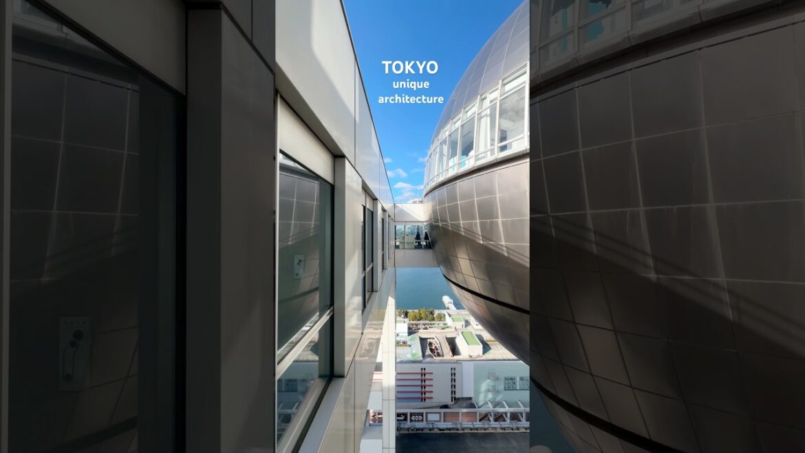 Tokyo Unique Architecture by Kenzo Tange | Fuji TV Building