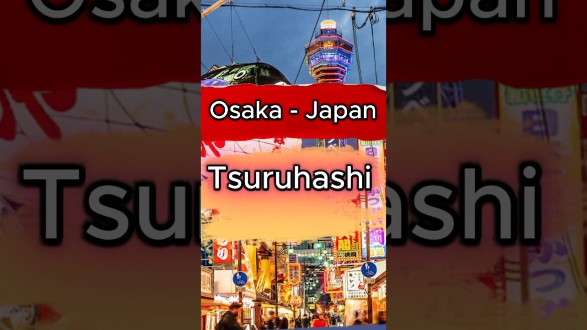 Tsuruhashi’s Flavors and Culture | Osaka | Japan | Surprising Spots Only Locals Know 🇯🇵🍚 #osaka