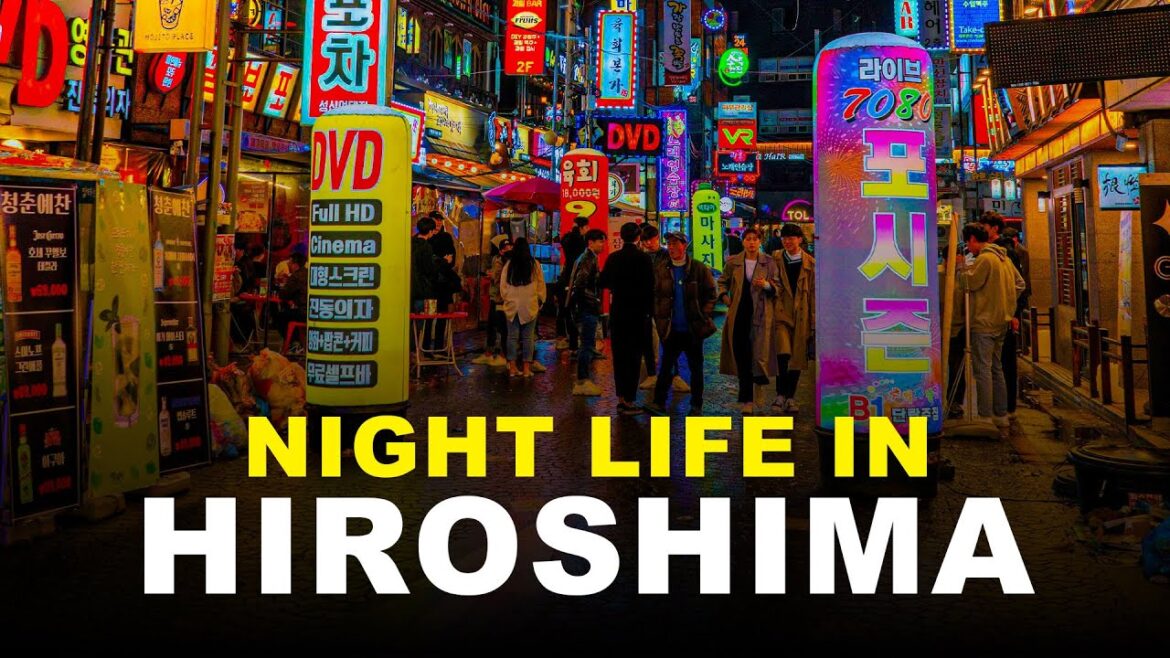 Hiroshima's NIGHT LIFE EXPOSED - Japan - Walking Tour #japantravel #japan