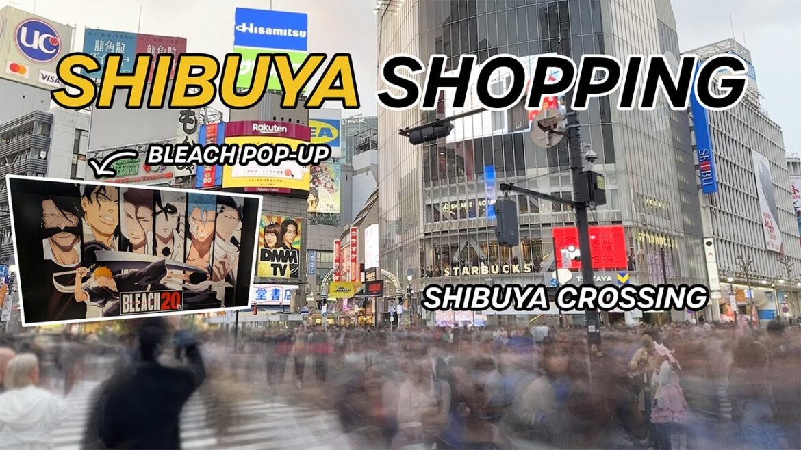 TOKYO Shopping Tour in Shibuya: Nintendo Store, Pokémon Card Lounge & Bleach 20th Anniversary Pop Up TOKYO Shopping Tour in Shibuya: Nintendo Store, Pokémon Card Lounge & Bleach 20th Anniversary Pop Up