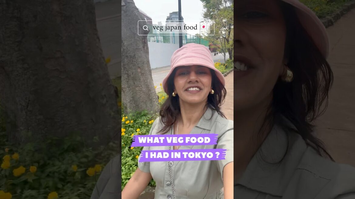 Finding *VEG* food in *TOKYO* 🍛 #shorts #japan #food