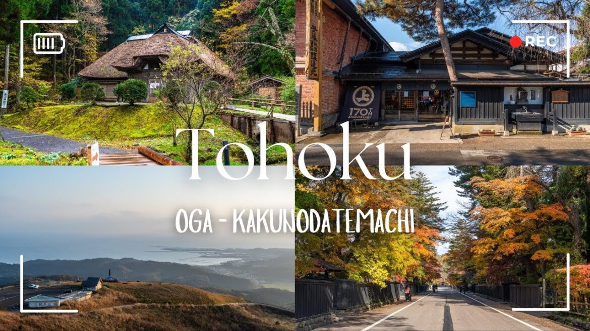 Tohoku - Folklores and Little Kyoto - Oga, Kakunodatemachi