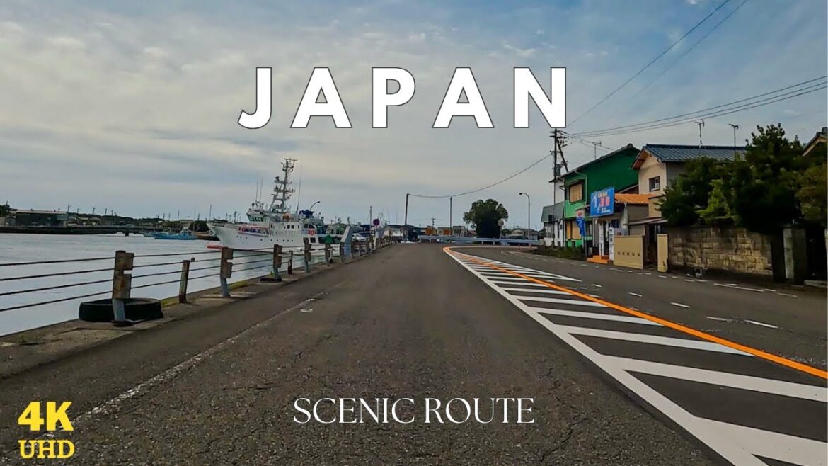 Driving In Japan | Beach Road In Mochimune Shizuoka | 4K Scenic Route 🚙