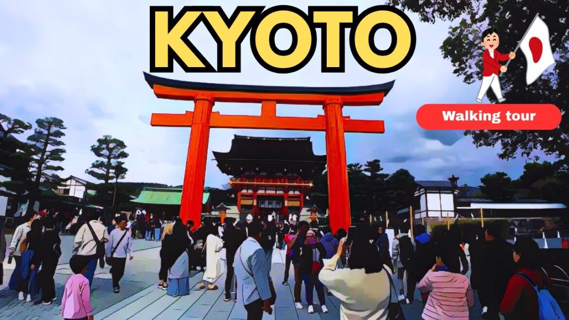 Fushimi Inari Shrine Walk | 10,000 Torii Gates virtual tour | KYOTO, JAPAN [ 4K ] 2025